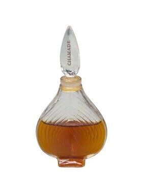 Guerlain Chamade Vintage Perfume Bottle Made In France Glass Stopper Collectible